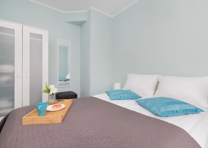 Sky Blue Chmielna Near Old Town In By Noclegi Renters