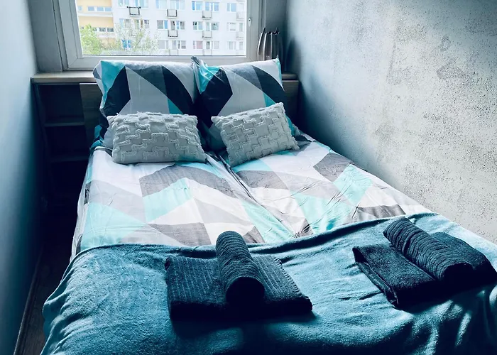 Apartament Sky - parking, 3 minuty do plaży