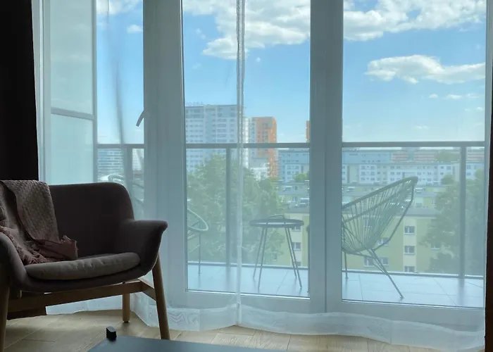 Apartamenty przy plaży.