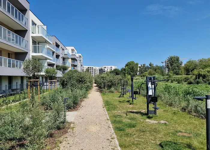 77 FLOU Przystań Letnica, parking&800m plaża