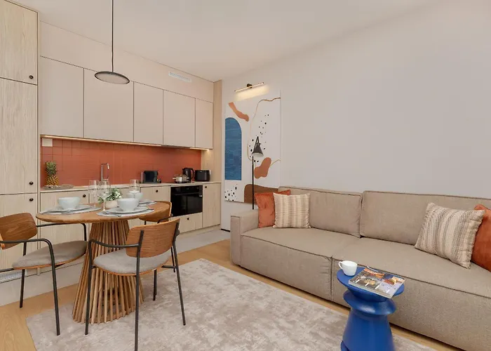 Popiełuszki Modern Suites Gdańsk with Parking by Noclegi Renters