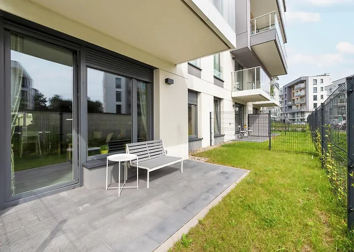 Sea And Stadium s In Good Design With Parking & Garden By Noclegi Renters
