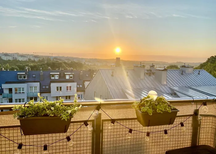 Nad Jarem Balcony Free Parking Piękne Tereny Zielone I Stawy