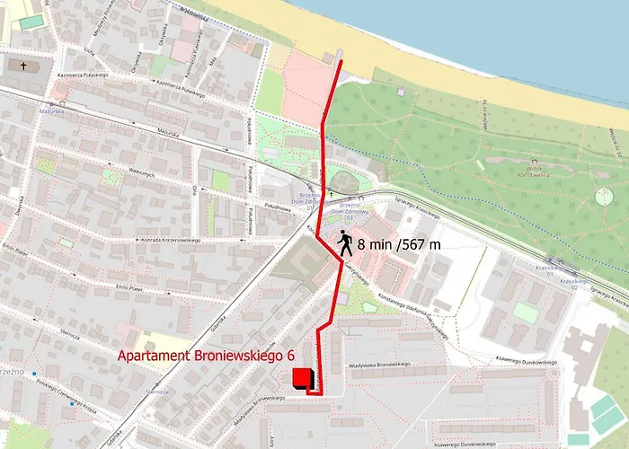 Apartament Broniewskiego 6