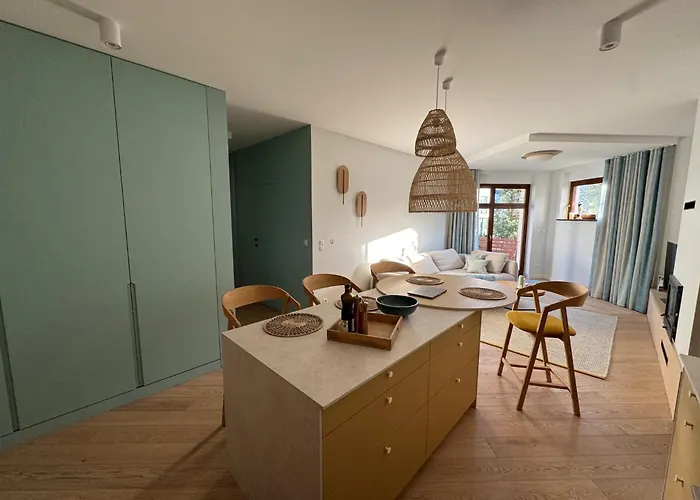 Apartament Kolory Bałtyku w APARTAMENTACH przy PLAŻY Jelitkowo