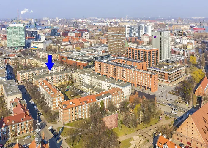 Apartamenty Przytulne z balkonem, 150m od dworca Gdańsk Główny