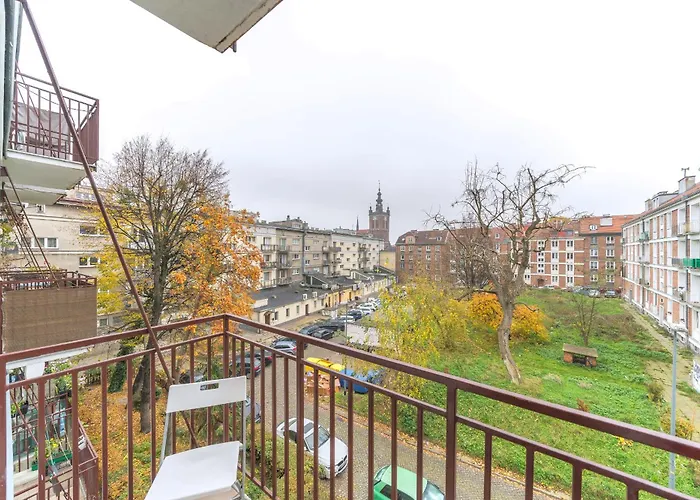 Apartamenty Przytulne z balkonem, 150m od dworca Gdańsk Główny