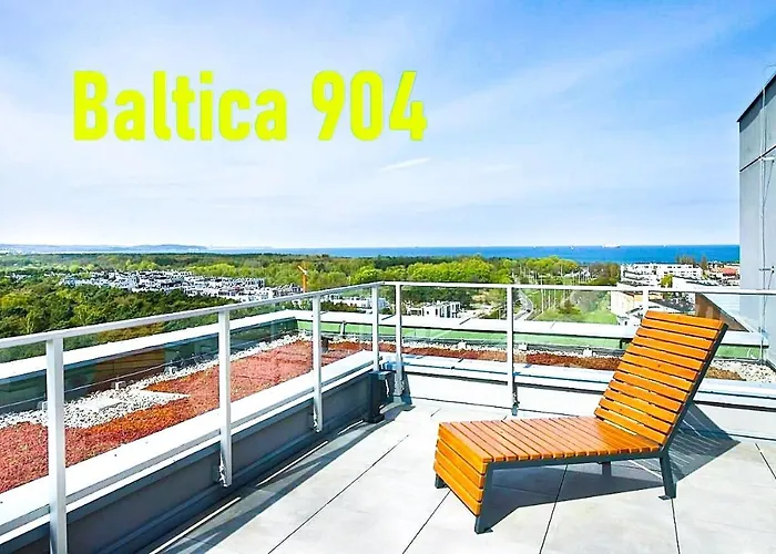 Baltica 904-panorama Gdańska i widok na morze