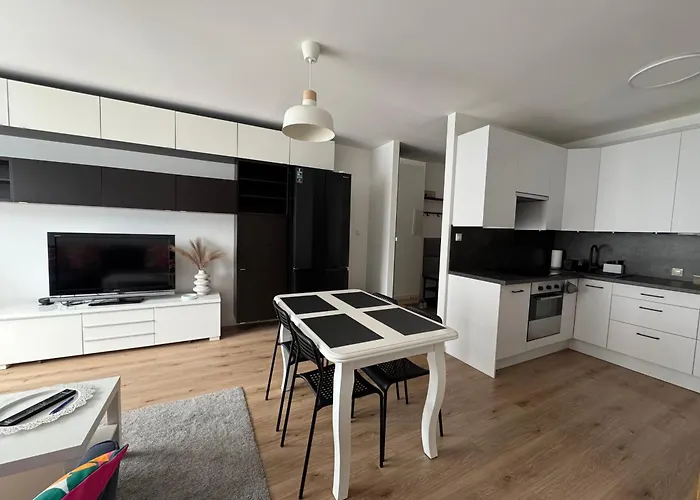 Apartament Gdańsk, darmowy parking prywatny