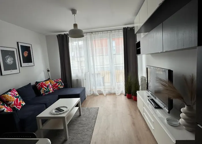 Apartament Gdańsk, darmowy parking prywatny