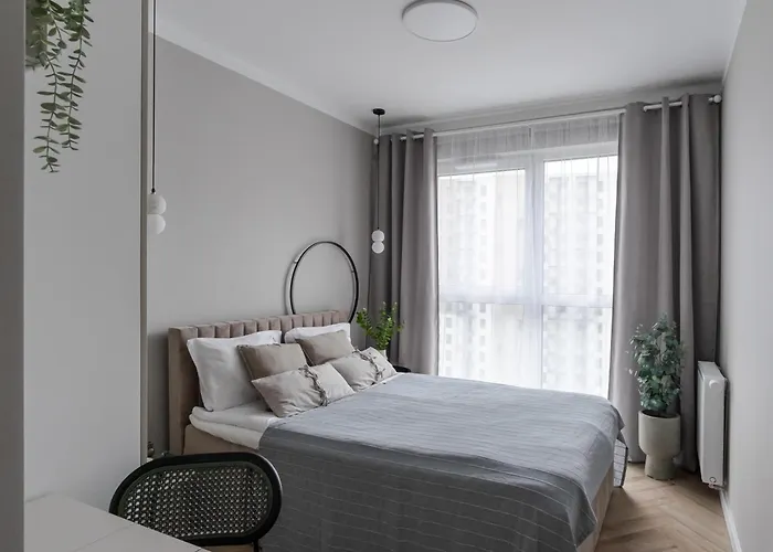 Baltic Sands Apartment- 15 Min Beach Free Parking Premium Letnica