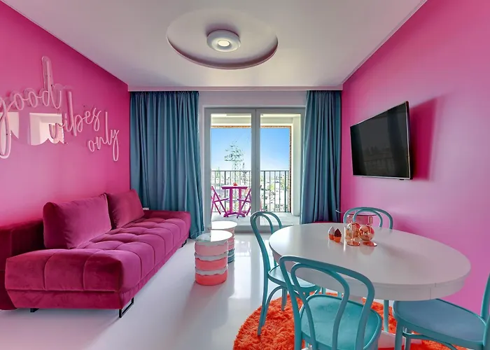 Żurawie Pink Port Before Party by Grand Apartments