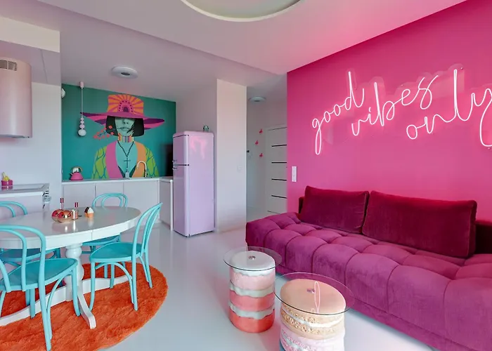 Żurawie Pink Port Before Party by Grand Apartments
