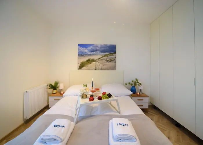 Maya'S Flats 100 - Sea View, 3 Rooms Apartment In Gdansk