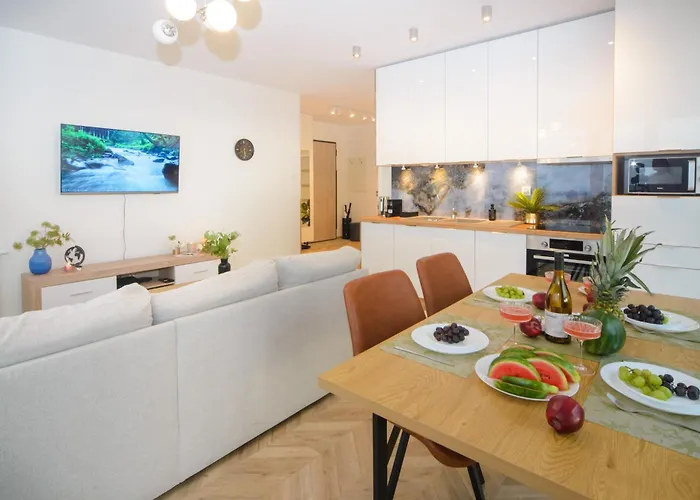 Maya'S Flats 100 - Sea View, 3 Rooms Apartment In Gdansk
