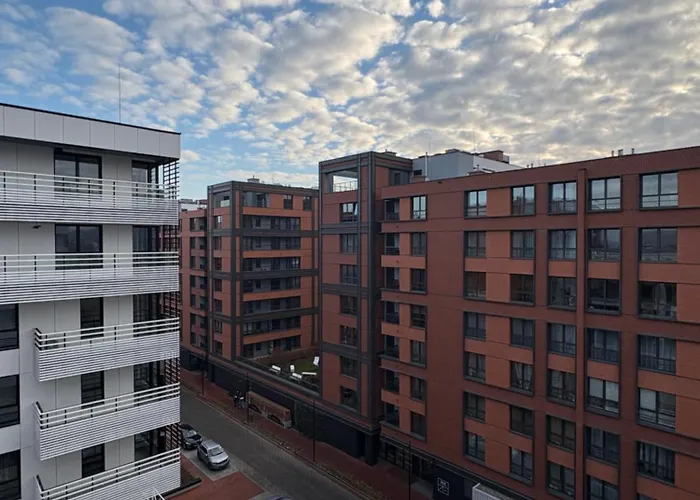 Gdansk - Modern Studio City Center Doki Living, Foodhall & Parking