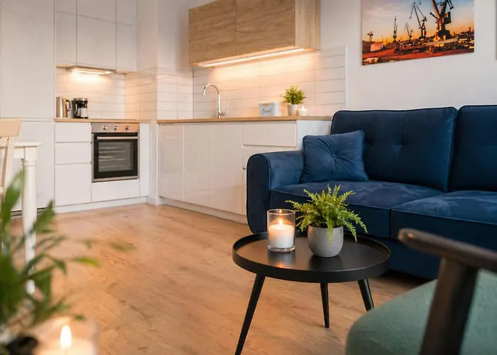 Apartament z dwiema sypialniami + parking