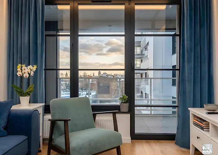Apartament z dwiema sypialniami + parking