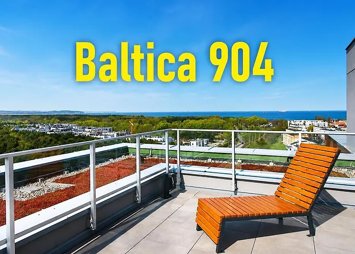 Baltica 904-panorama Gdańska i widok na morze