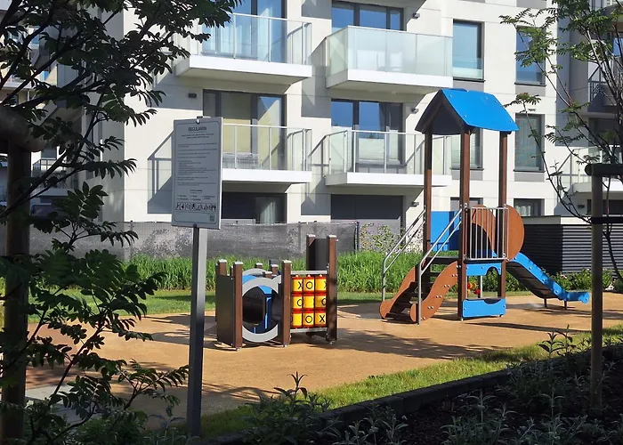 Letnica Blisko Plaży Z Garażem I Klimatyzacją