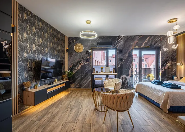 Golden Eagle Luxury Apartment - Granary Island- Gdansk Old Town