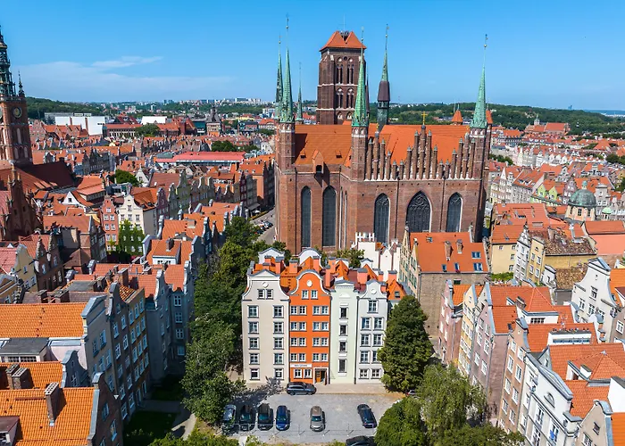 Baltic Gdansk Old Town - St Mary S Church