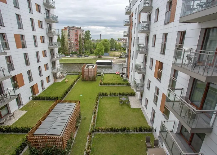 Apartament Gdańsk z balkonem Stare Miasto