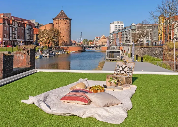 Domy Na Wodzie - La Mare Motlava Houseboats By Downtown Apartments